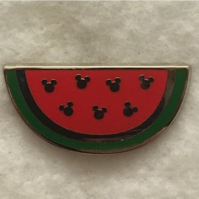 Hidden Mickey 2017 WDW - Fruits - Watermelon front