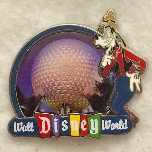 Hip Lanyard Starter Set - Goofy at Epcot front