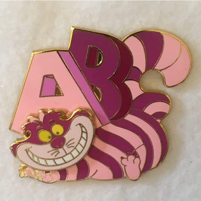 Alphabet Series - A B C - Cheshire Cat front