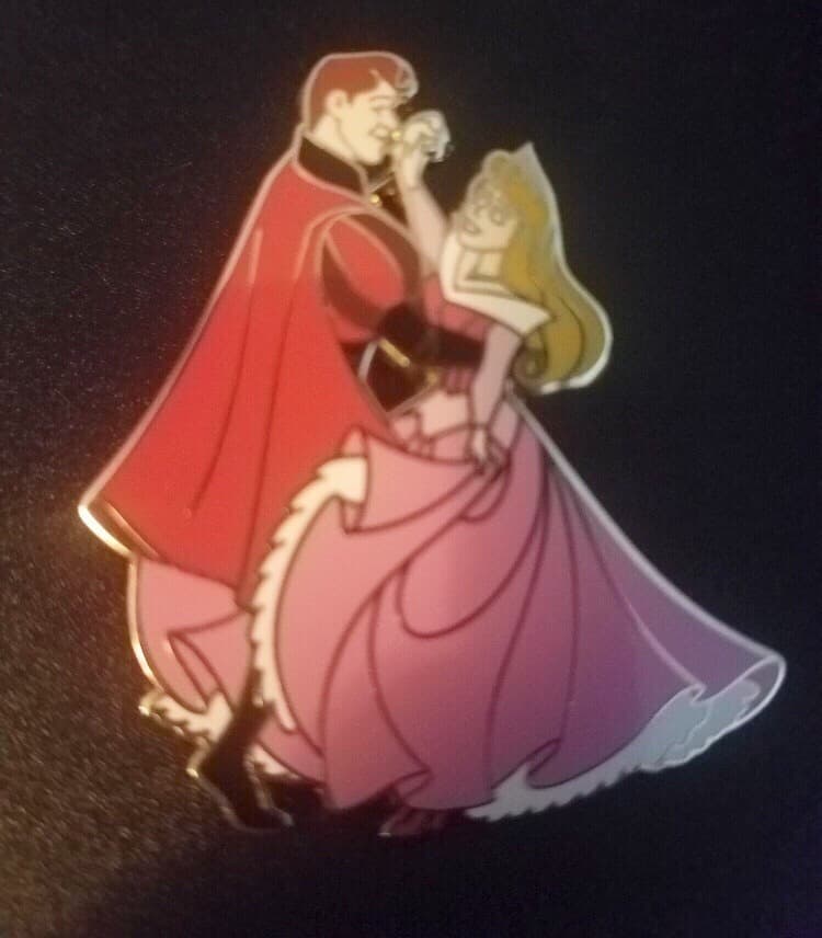 Sleeping Beauty Booster Set - Aurora and Philip Dancing front
