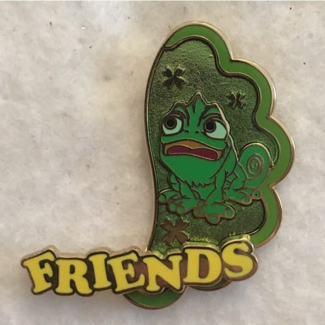 Best Friends Monthly Set - Rapunzel and Pascal - Pascal ONLY front