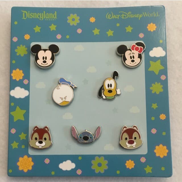 Cute Character Faces Booster Set front