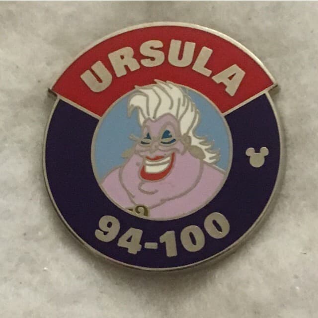 Hidden Mickey 2013 WDW - Parking Signs - Ursula front