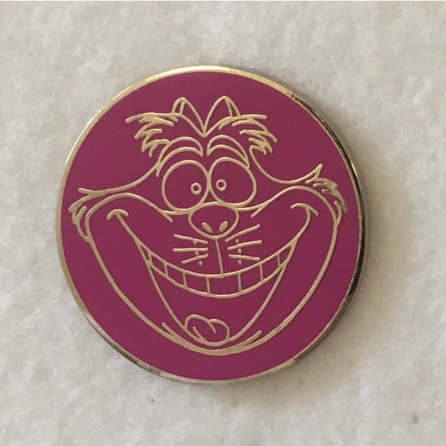 Disney Character Outline Booster Set - Cheshire Cat front