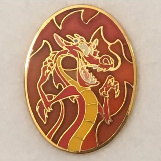 Stained Glass Dragons - Mushu front