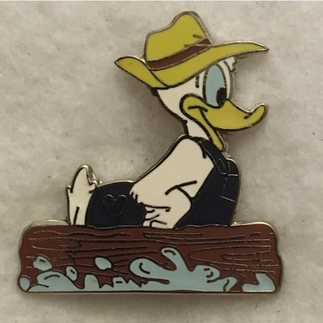 Hidden Mickey 2007 WDW - Donald Duck - Log Ride front