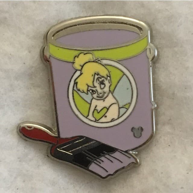 Hidden Mickey 2012 WDW - Paint Cans - Tinker Bell front