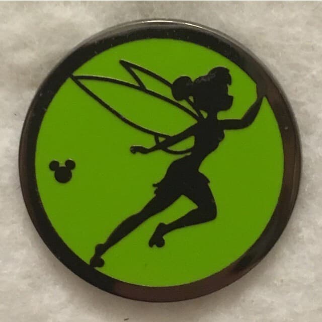 Hidden Mickey 2015 DLR - Silhouettes - Tinker Bell front