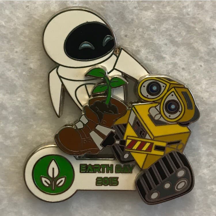 Earth Day 2015 - Wall-E & Eve front