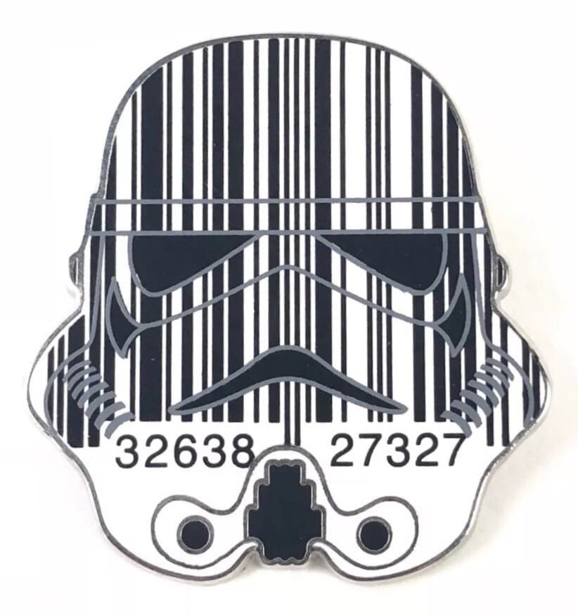 Stormtrooper Helmet Mystery Set - Barcode front