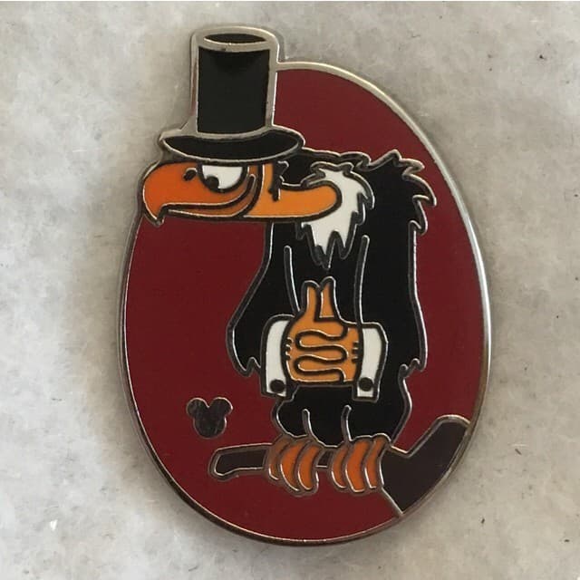 Hidden Mickey 2013 WDW - Birds - Vulture Completer front