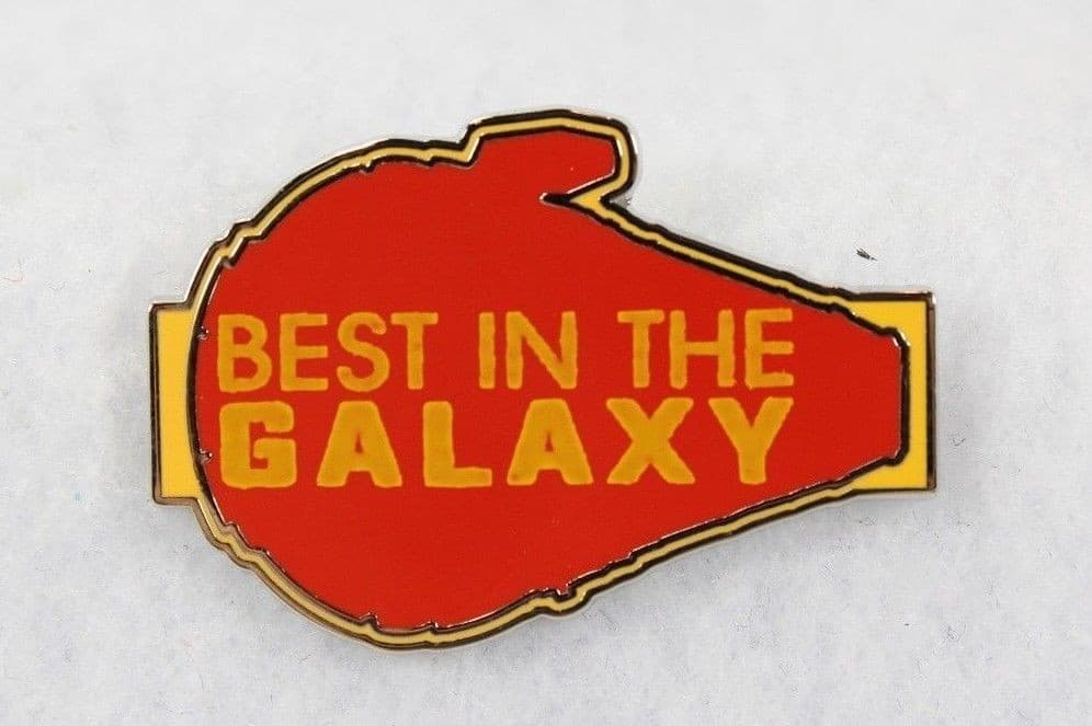 Solo: A Star Wars Story Pin Trading Flair Set - Millennium Falcon Silhouette front