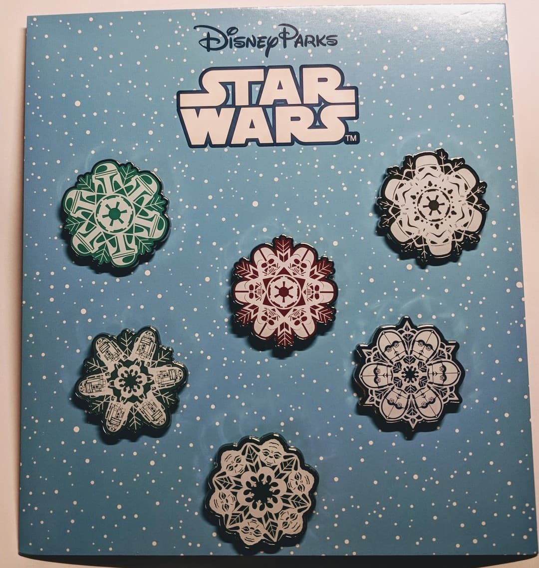 Star Wars Snowflakes Booster Set front