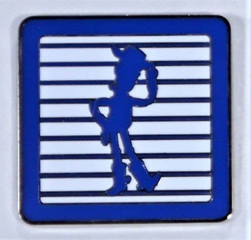Toy Story Land Mystery Pin Collection - Block Characters - Woody ONLY front