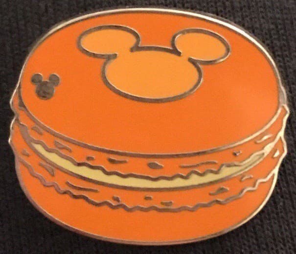 Hidden Mickey 2015 WDW - Macarons - Orange Completer front