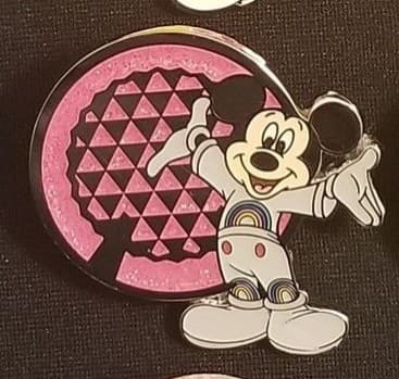 Celebrate Mickey Mouse Party Mystery Pin - Epcot Mickey Mouse front