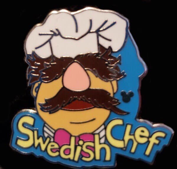 Hidden Mickey 2007 WDW - Muppets - Swedish Chef front