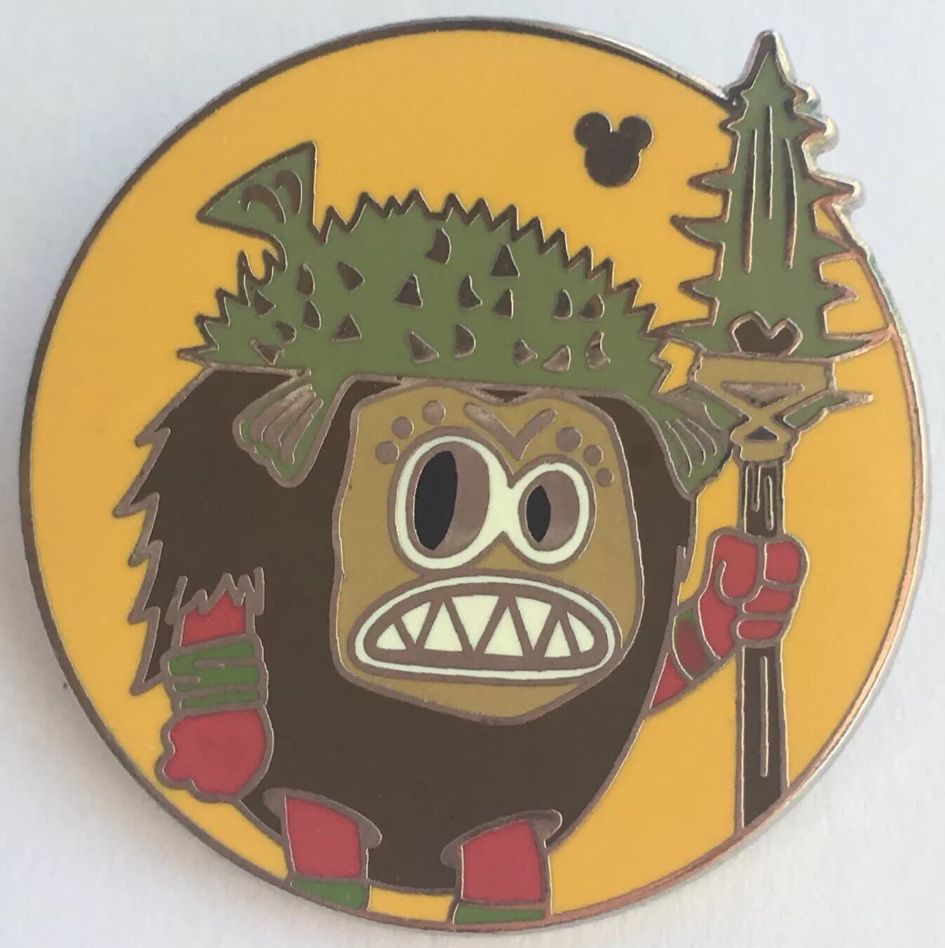 Hidden Mickey 2018 DLR - Moana Coconuts - Yellow front