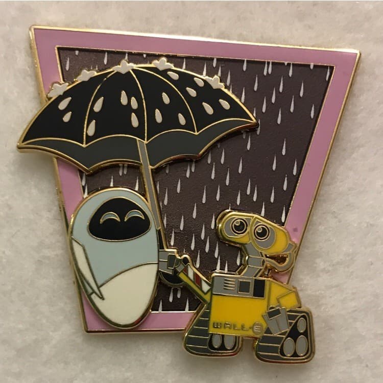 Wall-E & Eve in the Rain front