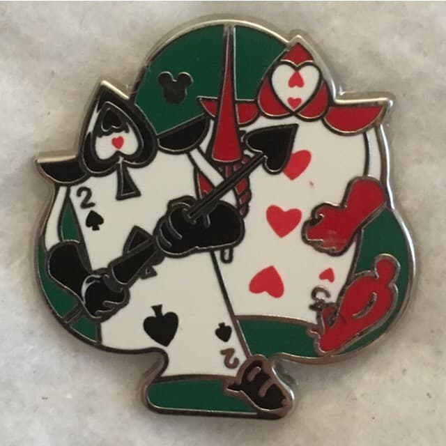 Hidden Mickey 2014 DLR - Sidekicks - Playing Cards front