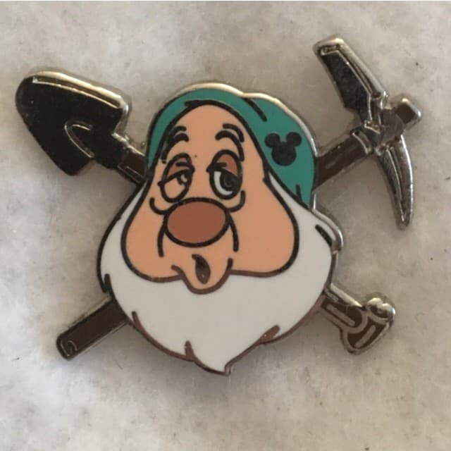 Hidden Mickey 2014 WDW - The Seven Dwarfs - Sleepy front