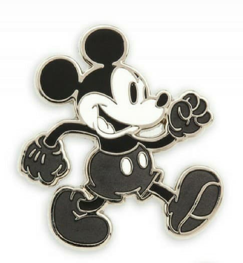 Monthly Mickey Mouse Memories Pin - January - Mickey Mouse front