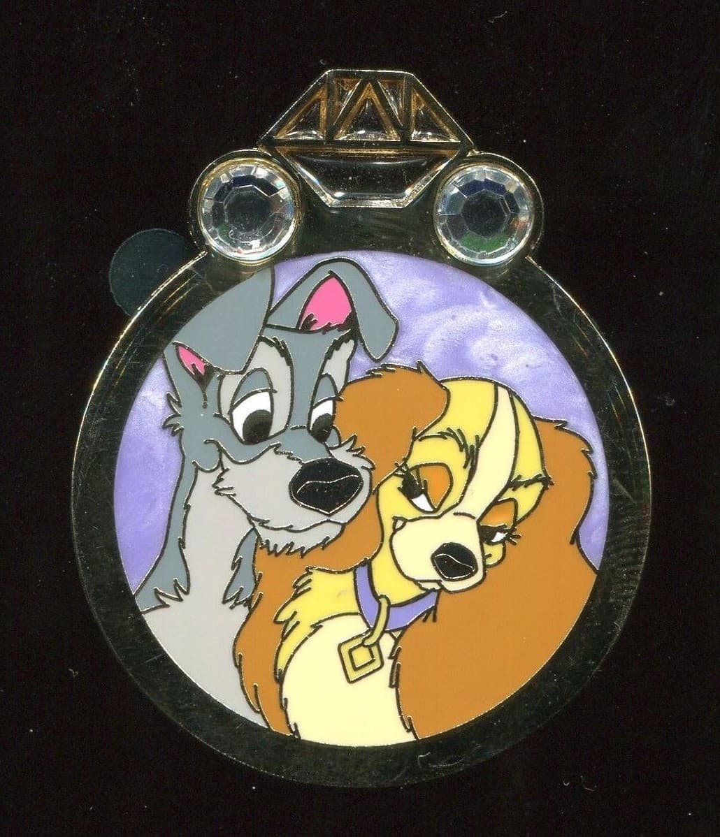 Disney Couples Reveal / Conceal Mystery Set - Lady and Tramp front