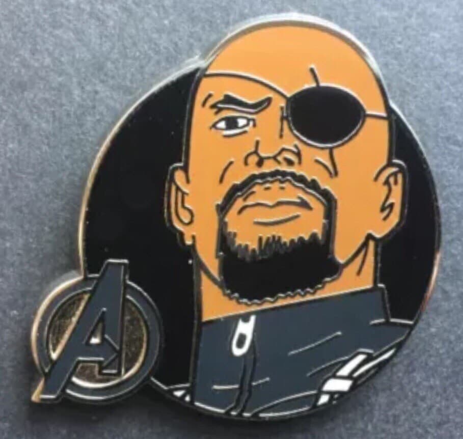 Avengers Assemble Booster Set - Nick Fury front