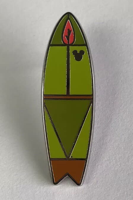 Hidden Mickey 2018 WDW - Surfboards - Peter Pan front
