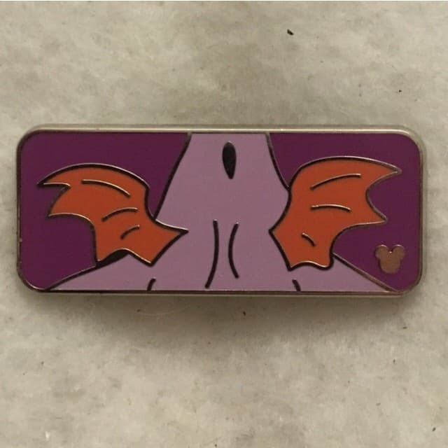 Hidden Mickey 2010 WDW - Figment - Wings front