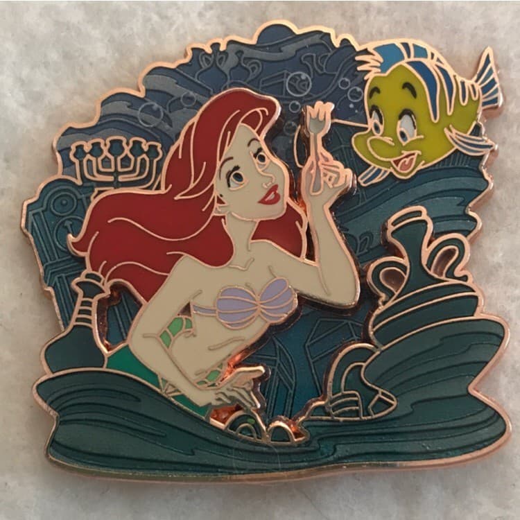 Park Pack The Little Mermaid - Ariel and Flounder (Version 4) front