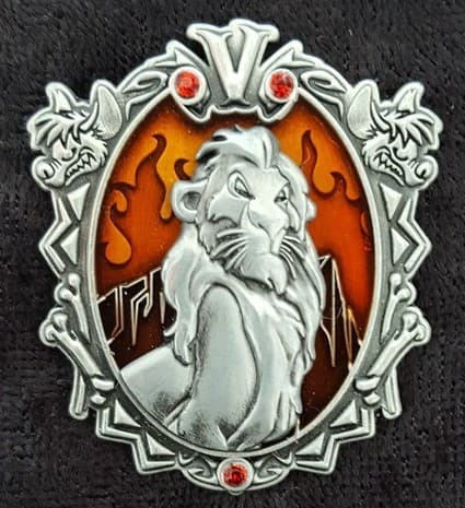 Wonderfully Wicked - Pin of the Month Collection - Scar front