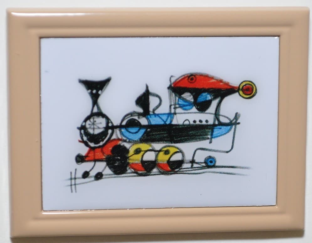 Pixar Animation Studios Framed Set - Inside Out - Train of Thought front