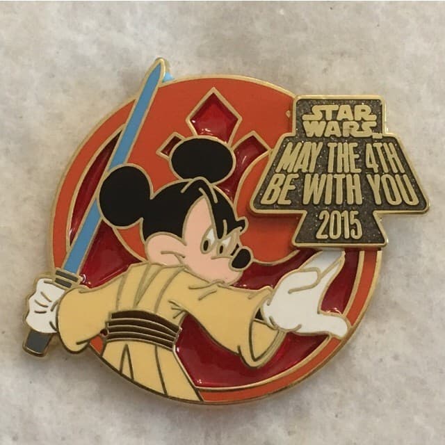 May the 4th Be With You 2015 - Jedi Mickey front