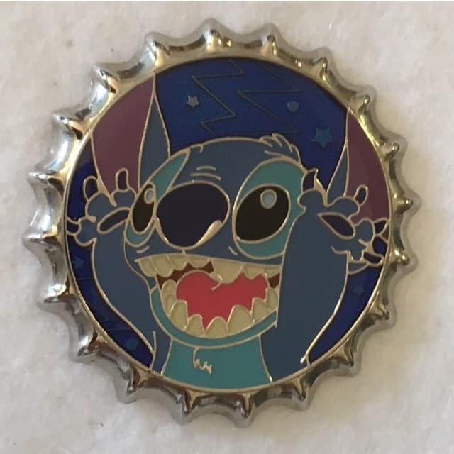 HKDL Bottle Cap Series - Stitch front