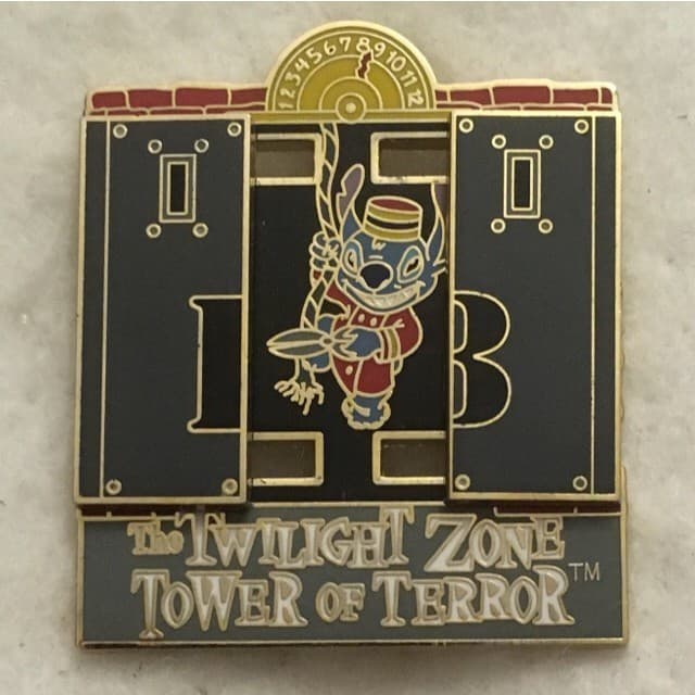 Tower of Terror Elevator - Stitch front