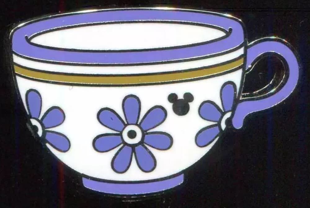 Hidden Mickey 2015 DLR - Teacups - Purple Completer front