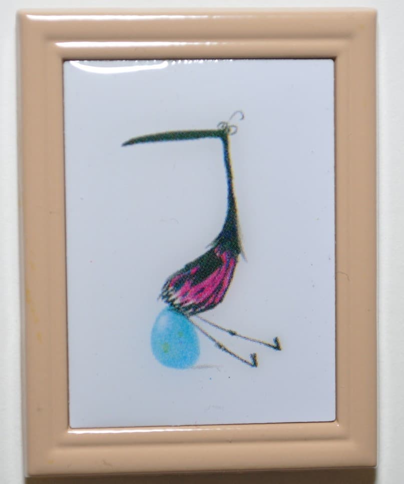 Pixar Animation Studios Framed Set - Up - Kevin Sitting on Egg front