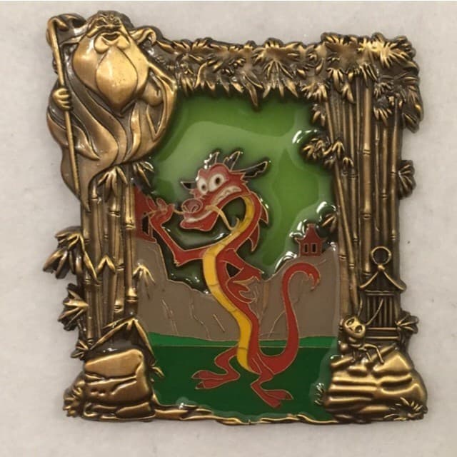 3D Framed Disney Dragons - Mushu front