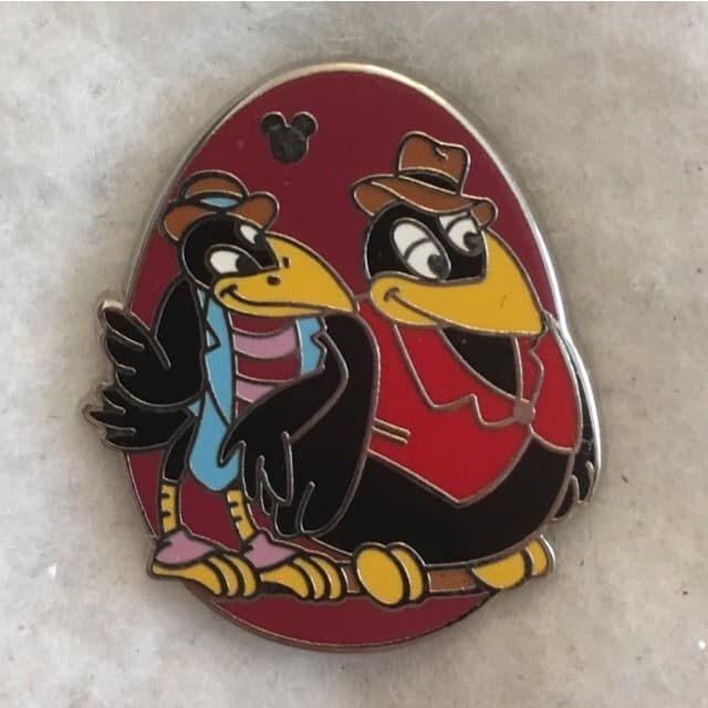 Hidden Mickey 2014 WDW - Birds - Jim Dandy & Fat Crow front