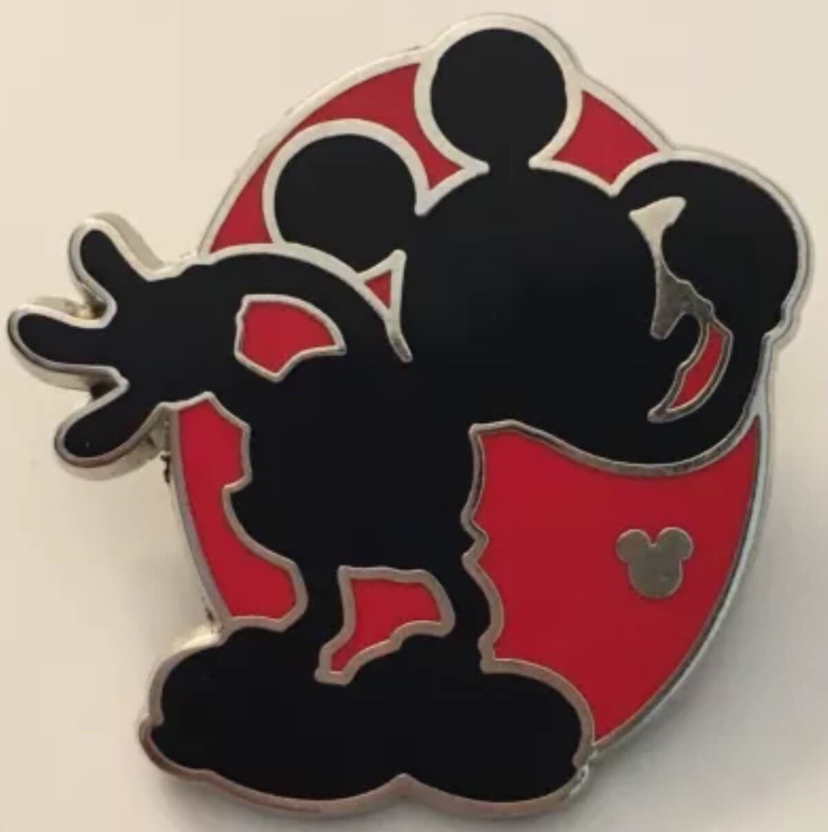 Hidden Mickey 2018 DLR - Mickey Silhouettes - Thinking front
