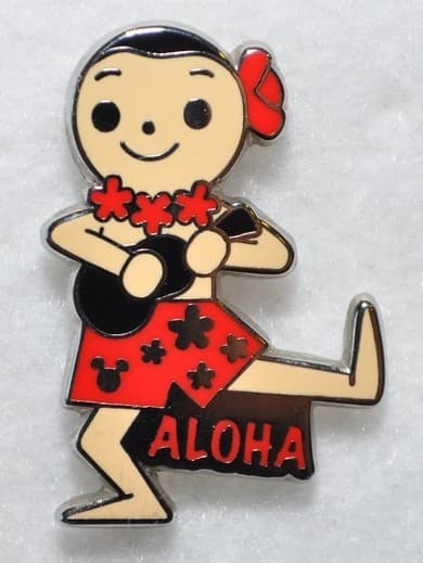 Hidden Mickey 2014 - Small World - Aloha front