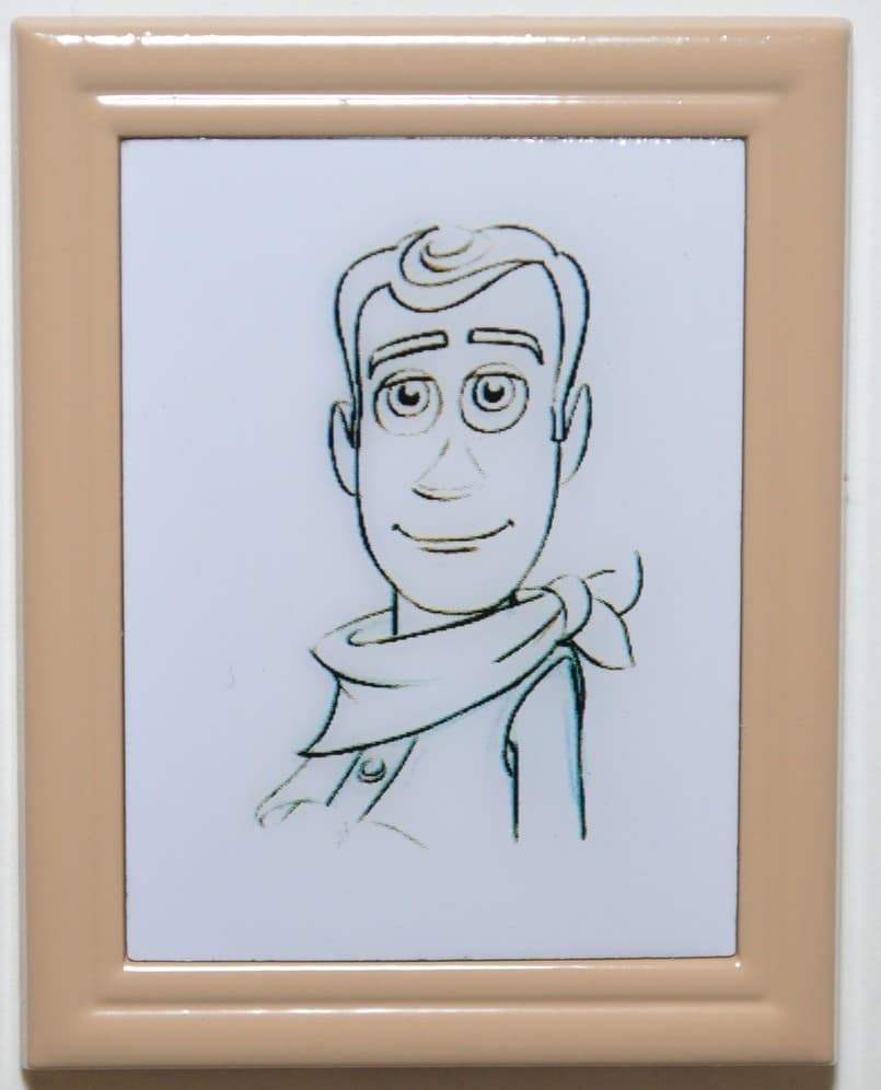 Pixar Animation Studios Framed Set - Toy Story - Woody front