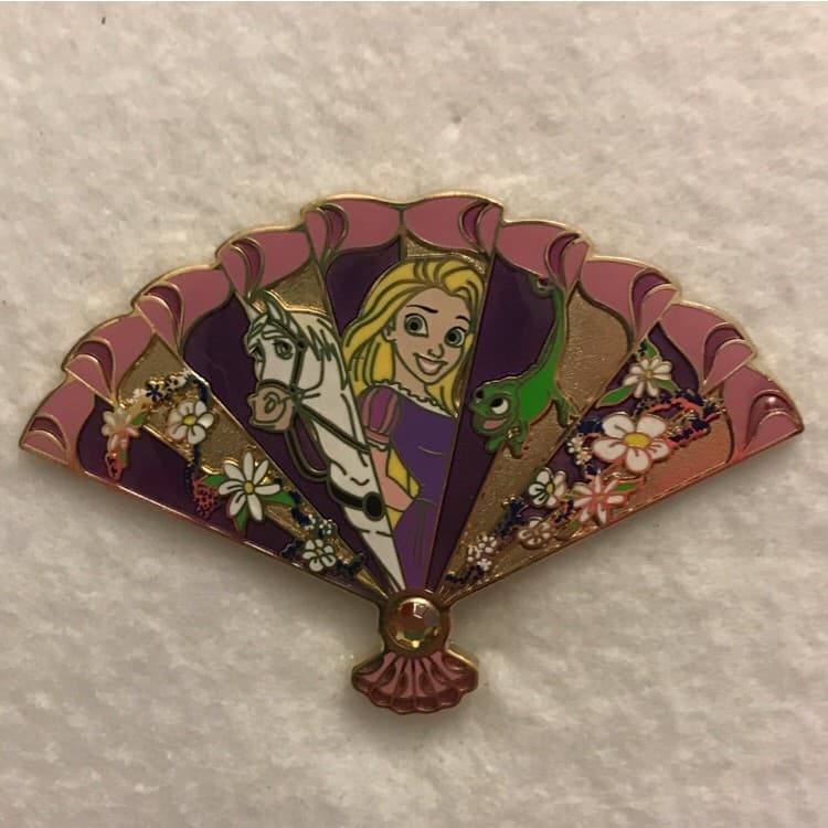 Princess Fans - Rapunzel front