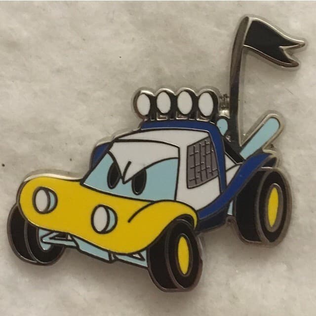 Disney Characters as Cars - Donald Duck front