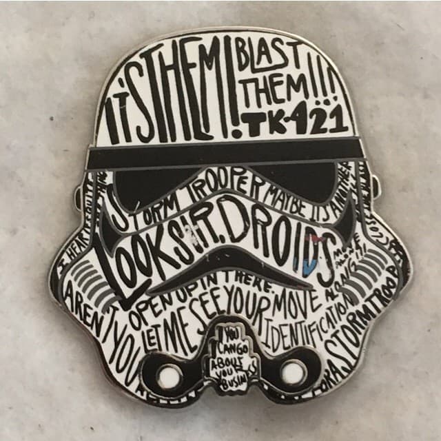 Stormtrooper Helmet Mystery Set - Graffiti front