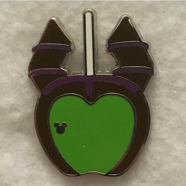 Hidden Mickey 2015 WDW - Candy Apples - Maleficent front