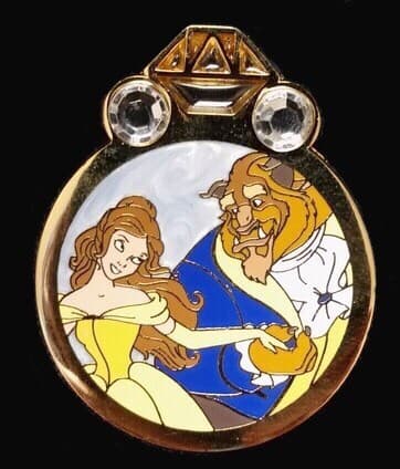 Disney Couples Reveal / Conceal Mystery Set - Belle and Beast front