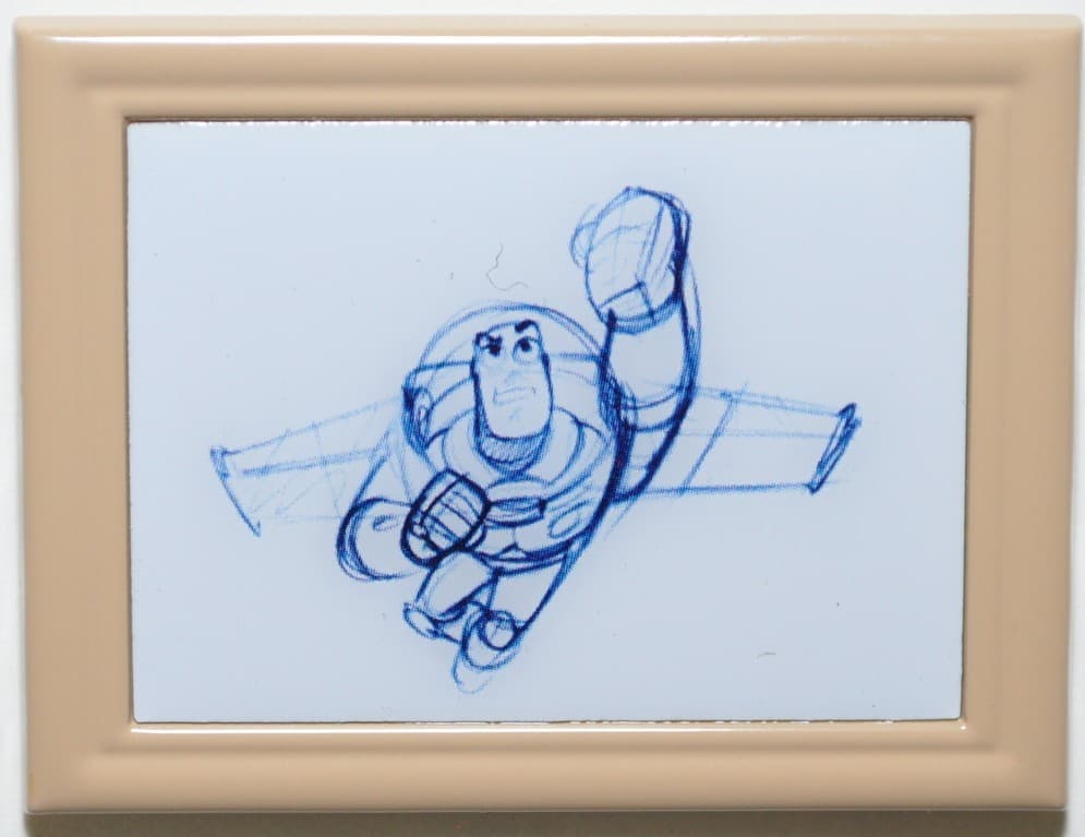 Pixar Animation Studios Framed Set - Toy Story - Buzz Lightyear front