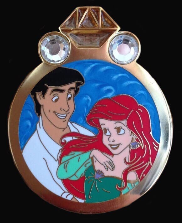 Disney Couples Reveal / Conceal Mystery Set – Ariel and Prince Eric front